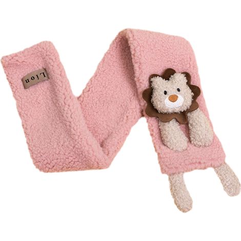 Écharpe enfant, cache-cou doux et chaud en maille, écharpe d'hiver classique pour garçons et filles, coupe-vent. (1/5)