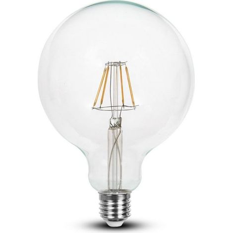 Ampoule LED filament E27 G125 4W 2700K° Dimmable (1/5)