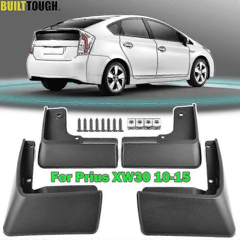 Bavettes de protection pour Toyota Prius XW30 2010-2015, garde-boue d'aile, accessoires de protection contre les projections de boue 2011 2012 2013 2014--