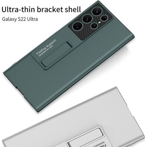 Ultradünne Schutzhülle kompatibel mit Samsung S22 Plus, stoßfest, grün (1/5)