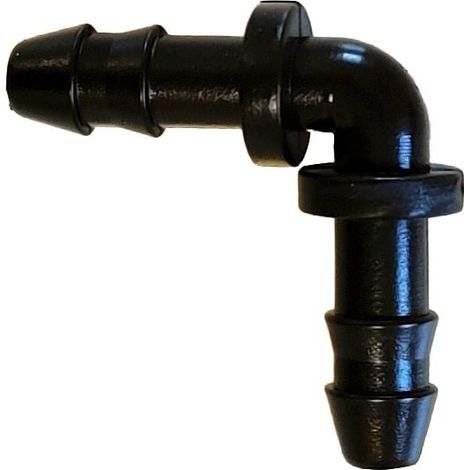 Codo microtubo 4mm. Bolsa de 10 Unidades