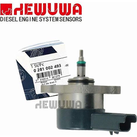 Régulateur de pression de carburant, capteur de débit d'air, référence OEM 0281002493, pour Citroën 2.0 et 2.2 HDi (France). (1/4)
