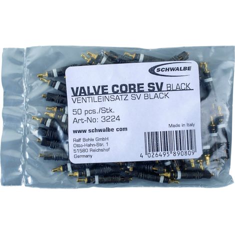 Obus De Valve Vélo Presta - Lot De 50 Pièces Pour Réparation - Schwalbe