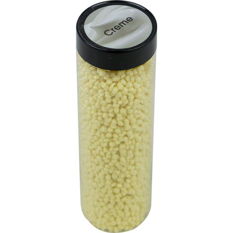 120015 Cera depilatoria en granos para calentador de cera CREMA sin uso tiras (1/3)