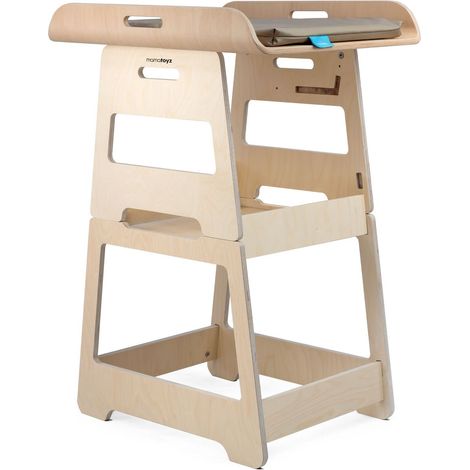 MAMATOYZ - Table à langer transformable en bois Changy Bold (1/4)