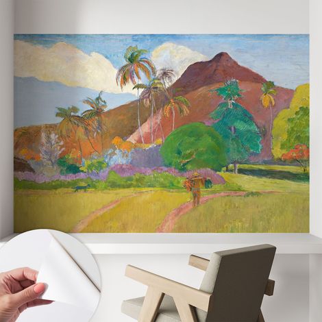 Fotomurale adesivo stickers - murali decorativo - soggiorno moderno - effetto realistico - Natura esotica 104x70 cm (1/5)