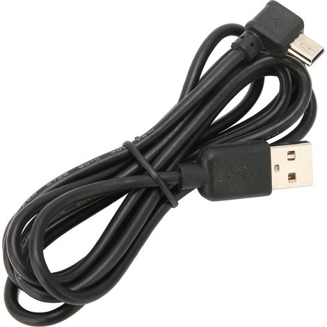 Câble mini USB 5 broches de 150 cm pour GPS, téléphones portables, tablettes, lecteurs MP3 et chargeur, compatible avec TomTom GO 520, 530, 630, 720, 730, 920 et 930.