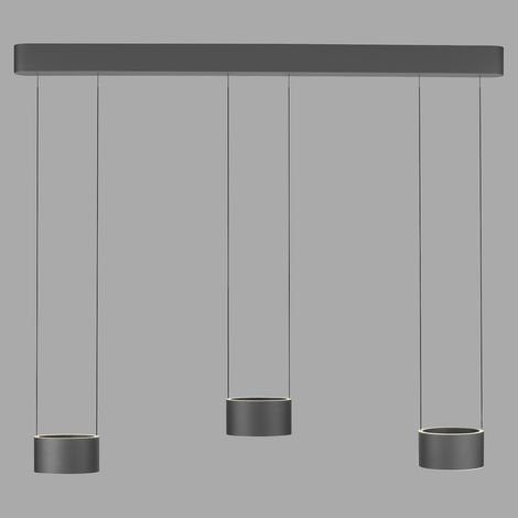 Suspension LED de conception Pure Clipse Gris mystique - 2473-15