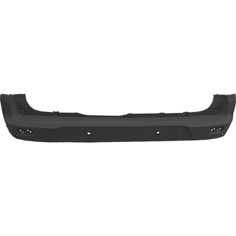 PARAURTI POSTERIORE NERO CON PARKASSIST (4 PORTASENSORI) CON TAPPO GANCIO TRAINO - FORD - Transit Connect 2018 - 2374030 - 2288164