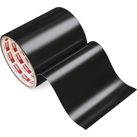 Ruban de réparation pour piscine - Noir - 10 cm x 100 cm - Convient pour une utilisation sous-marine - Ruban adhésif très puissant pour colmater les fissures et les trous (1/5)