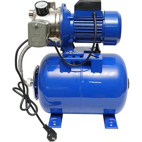 Idroforo acqua 550W 220V, portata 45 L/min, H35m, serbatoio 24L, velocità 2850 r/min AUTOJS80S Breckner Germany