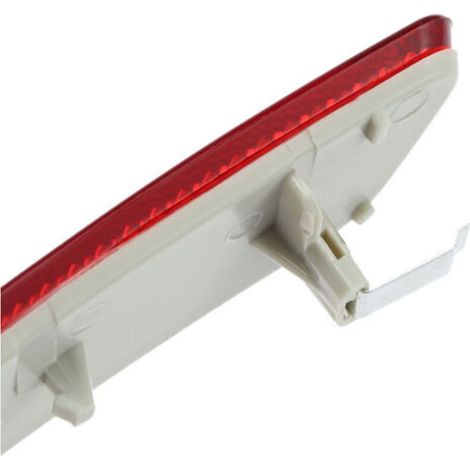 Remplacement de la lentille rouge du réflecteur de pare-chocs arrière gauche pour E70 X5 2008-2012 OEM : 63217158949 (1/5)