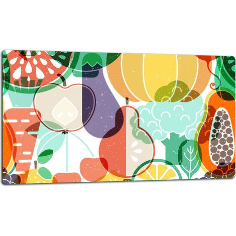 Schneidebrett aus Glas, 52 x 30 cm, Obst (1/5)