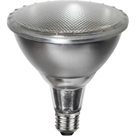Star Trading Lampe LED Spotlight Outdoor, E27, PAR38, argentée, blanc chaud, extérieur, IP65 (1/3)