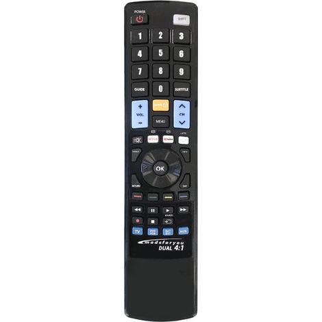 Telecomando TV universale programmabile PorPc &amp Smartphone 4:1 Madeforyou/elegante (1/2)