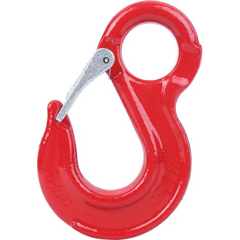 Crochet rond 3,15T en acier allié pour levage industriel, crochet pivotant œil de grue, matériel de construction navale (1/5)