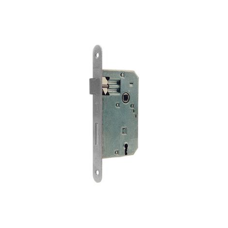 PATENT SERRATURA Q.8/70 GRIGIO 50 B. TONDO S/GACCIA- BONAITI SERRATURE- 5,0 pz