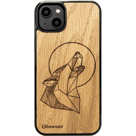 Bewood Holzhülle für iPhone 14 Plus WOLF OAK (1/5)