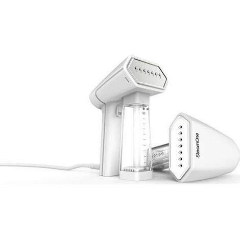 STEAMONE SN20GW - Défroisseur vapeur portatif Blanc - 1600W - 25g par minute - pret en 45scd - 140 ml (1/5)