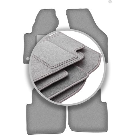 Alfombrillas grises para coche: Volkswagen Passat B6 / B7 sed谩n y familiar (2005-2014, EE. UU.) (1/5)