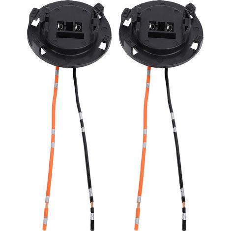 Adattatore di fissaggio per portalampada H7, 2 pezzi, staffa per faro DC12-24V per Tucson 2016-2020