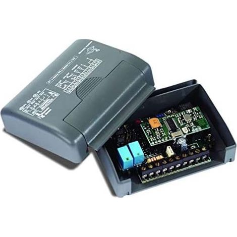 Ricevitore mini bicanale 12/24V 433MHz rolling code CARDIN RQM449200 (1/5)