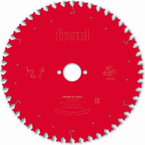 Lame pour scie circulaire portative FREUD - Ø230 2,8/1,8 AL30 Z48 BA 15° - F03FS09730 -FR19W003H