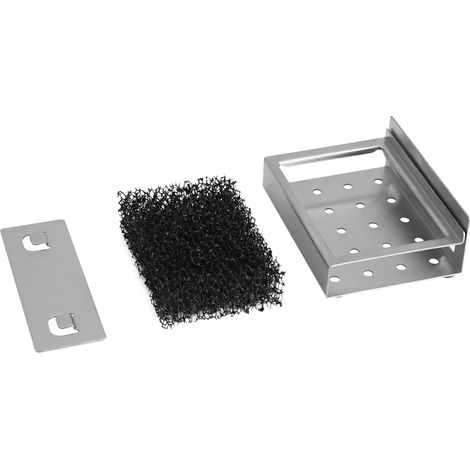 Porte-savon en acier inoxydable, organisateur de savon pour salle de bain, dos adhésif pour une installation facile (1/5)