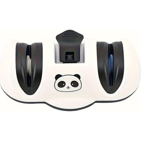 Affûteur de couteaux Panda pour couteaux de cuisine, affûteur de couteaux portable multifonctionnel avec ventouse, idéal pour la cuisine, le camping et les activités de plein air.