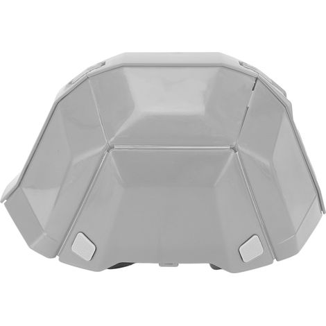 Casque de sécurité pliable gris, protecteur et portable pour travaux intenses, se replie rapidement, idéal secours et sports extérieurs. (1/5)