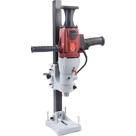 Machine de forage à cœur, puissance de 2200W, capacité humide et sèche, Rouge, UE (1/2)