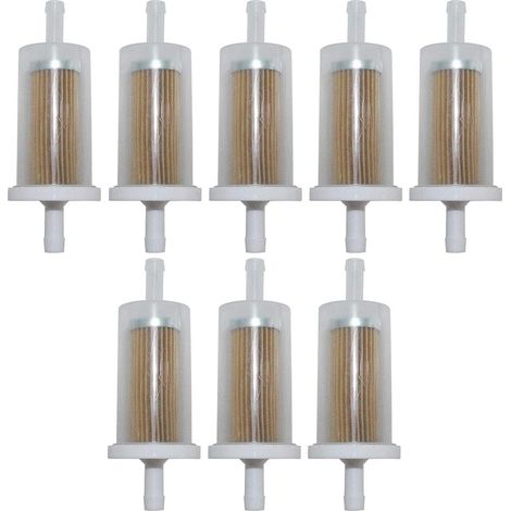 Kit de filtre à carburant 8 pièces 695666 pour 845125 691035 5065 5065D 5065K 5036K 493629 Craftsman Cub Cadet Troy Bilt tracteur tondeuse à gazon (1/5)