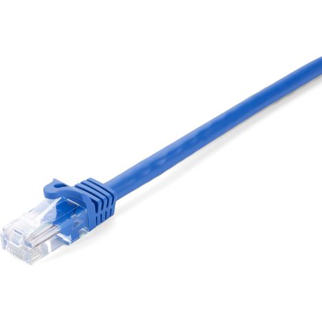 CAT5E ETHERNET BLUE UTP 1M RJ45 100 COPPER SNAGLESS