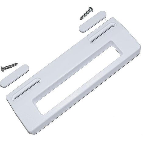 Poignée de porte de réfrigérateur blanche universelle (90 mm x 170 mm) Ajustement réglable (1/4)