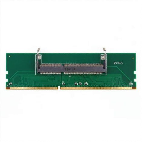 DDR3-Speicheradapter für Laptop zu Desktop-Computer: 200-poliger SO-DIMM-Anschluss auf 240-poligen DIMM-Anschluss für PC. (1/5)