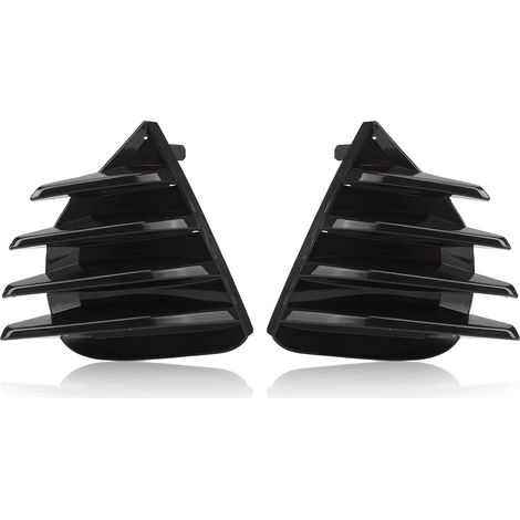 2 piezas de cubierta de luz antiniebla para coche, marco de luz antiniebla izquierdo y derecho 81482-02670 para Camry 2017-2019 (1/5)