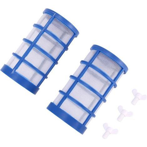 Ensemble de deux filtres de rechange pour purificateurs/générateurs d'ions solaires de piscine (1/5)