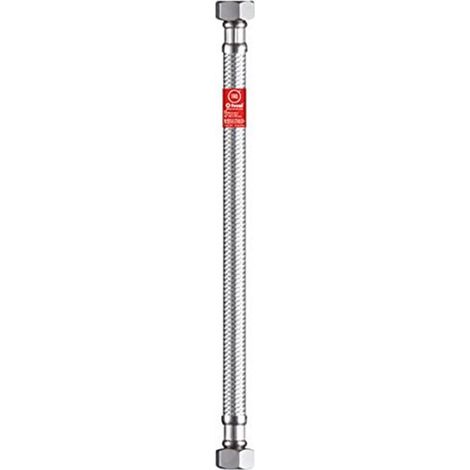Latiguillo flexible para fontanería de Tucai  Hembra-Hembra - 3/8"-3/8" - 150mm