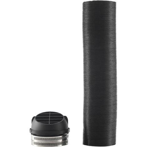 Clip de sortie de tuyau de conduit de chauffage de 75 mm pour Eberspach-- (1/5)