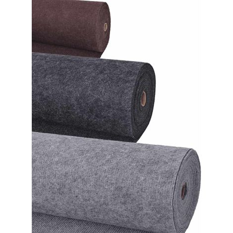Maison Exclusive - Teppich Anthrazit 1,2 x 10 m Polyester