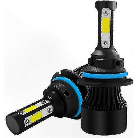 2 Stück 9004 HB1 LED-Scheinwerferlampen, 6000K Xenonweiß, 2500 Lumen, IP68 wasserdicht, 25W Fahrzeugbeleuchtung für Pkw (1/4)