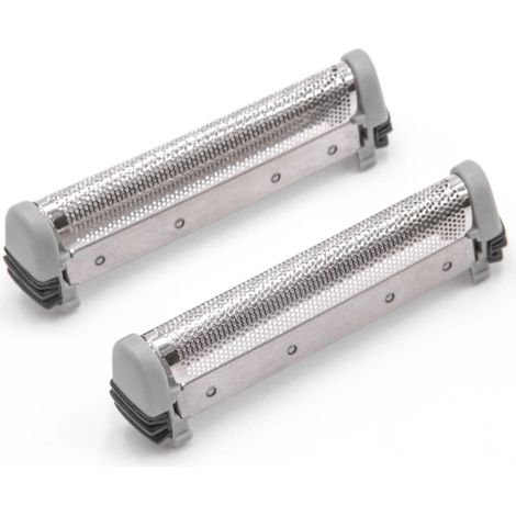 vhbw 2x Scherfolie kompatibel mit Remington RS4843 TCT2, RS4883 TCT2 Elektrorasierer + Rahmen, silber