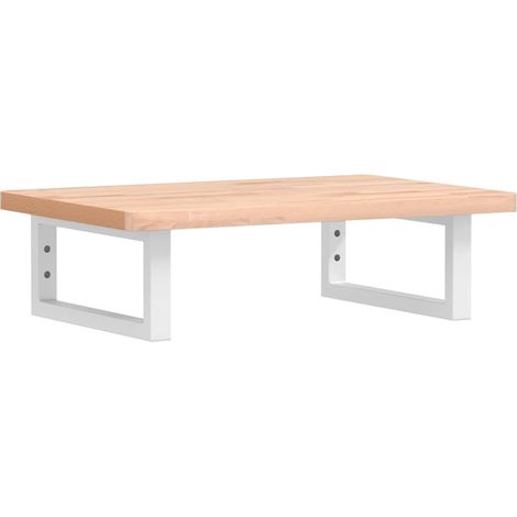Maison Exclusive - Waschbeckenregal Wandmontage Stahl und Massivh