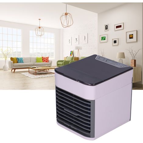 Mini-USB-Klimaanlage/Ventilator/Luftbefeuchter/Luftreiniger für Auto, Büro und Zuhause (1/5)