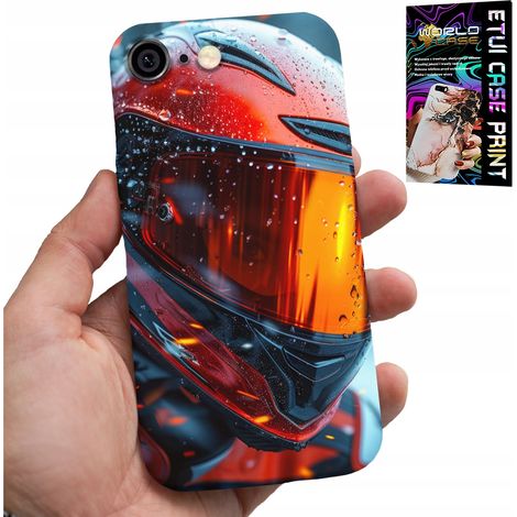 Funda para iPhone (6 Plus) - motocicleta, ventilador, casco de motocicleta, motociclista (1/5)