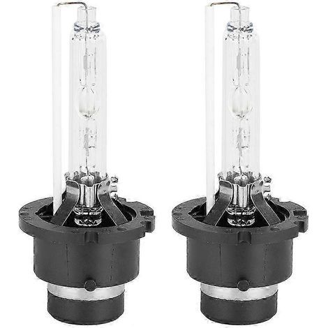 Lot de 2 ampoules xénon HID D2S 6000K 35W pour phares de voiture, sûres et lumineuses. (1/5)