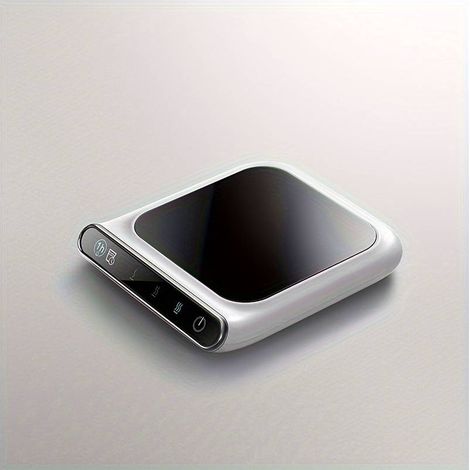 Sous-verre thermostatique portable, sous-verre chauffant intelligent à trois vitesses, arrêt automatique, sous-verre chauffant et isolant thermique