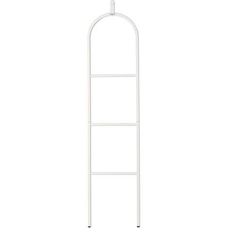 Échelle porte-vêtements Linn - Support à vêtements polyvalent - Suspendre, aérer ou sécher - Crochet - Séchoir compact - Pour vêtements/serviettes - Accessoire de maison - White (1/5)