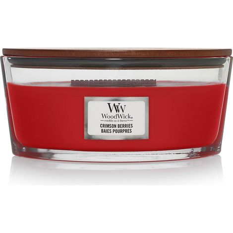 Woodwick - crimson berries ship crunchy fruit - scented candle 4536g (1/4)