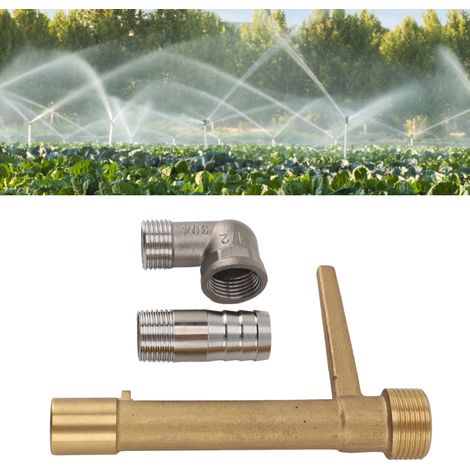 G3/4 Kupfer-Schnellkupplung mit Adaptern (Kupfer, Edelstahl) – für die Gartenbewässerung (1/5)